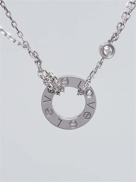 cartier flower necklace|cartier love necklaces for women.